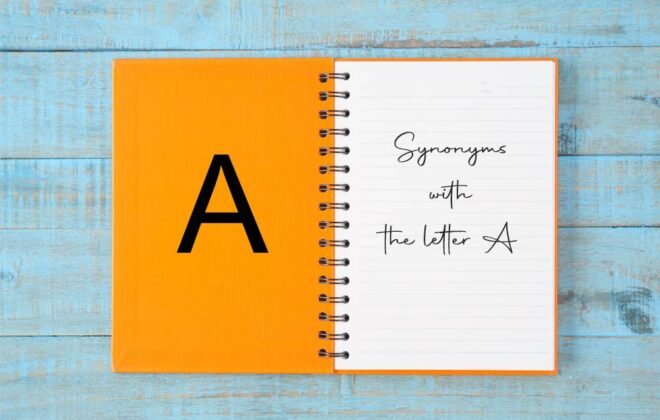 Synonyms with the letter A