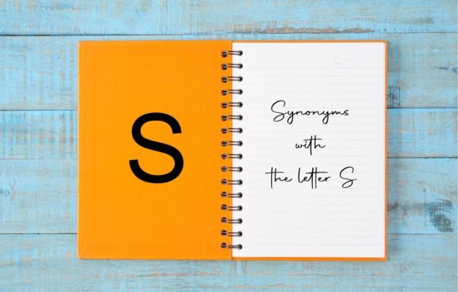 Synonyms with the letter S