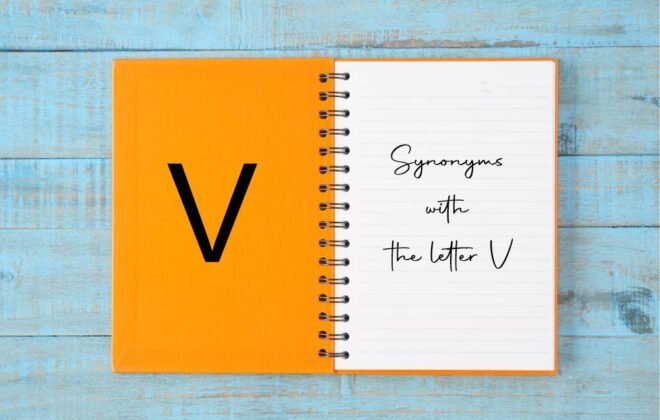 Synonyms with the letter V